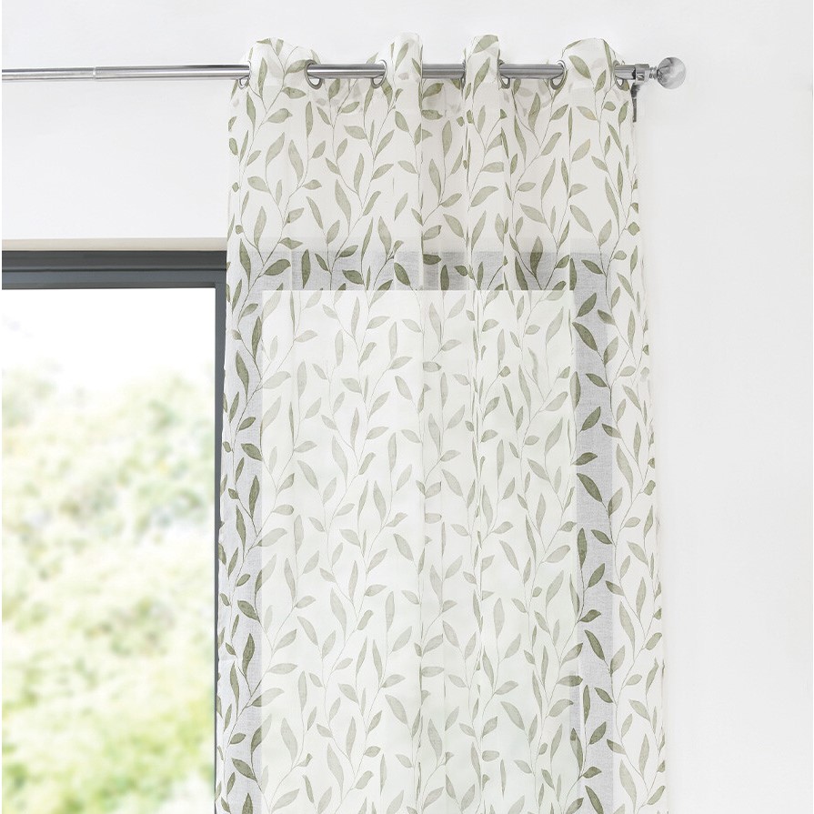 Divante Serenity Leaf Voile Sage Image 1