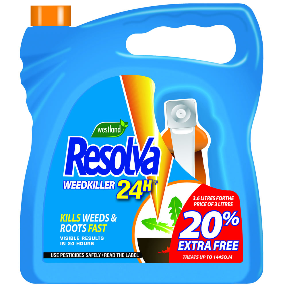 Resolva 24H Ready to Use Weedkiller 3L Image