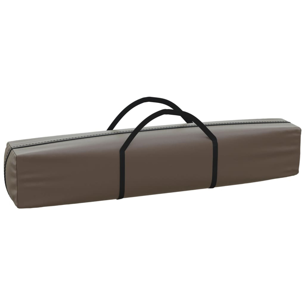 vidaXL 3 x 6m Taupe Foldable Party Tent with Sidewalls Image 7