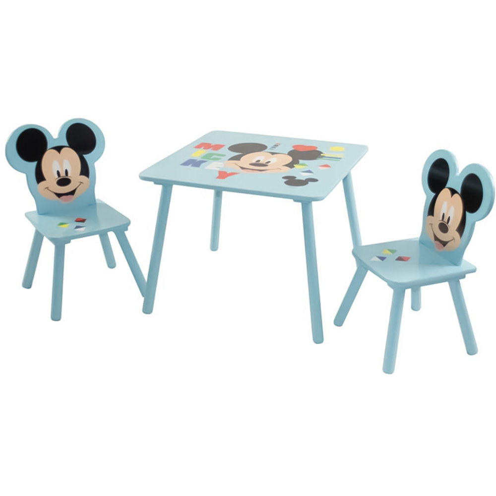 Disney Mickey Mouse Table and Chairs Set Image 3