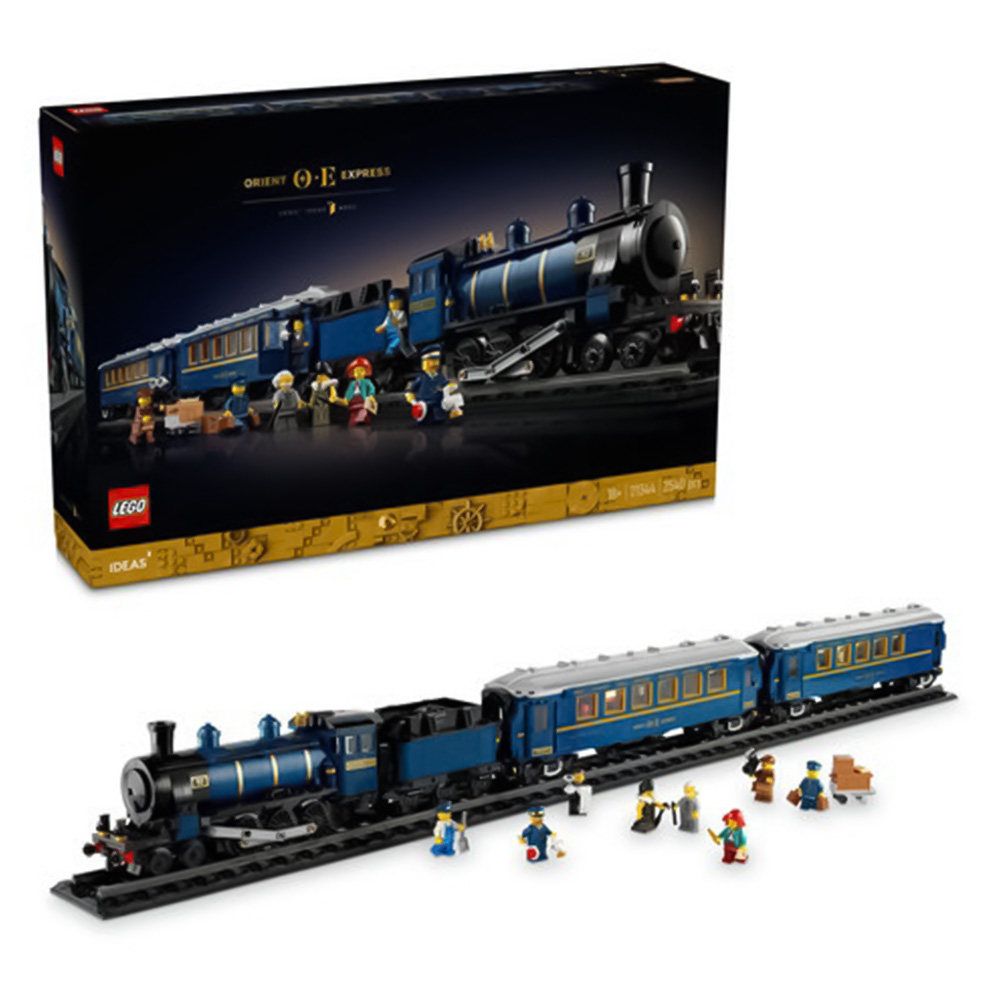 LEGO Ideas 21344 Orient Express Train Building Kit Image 3