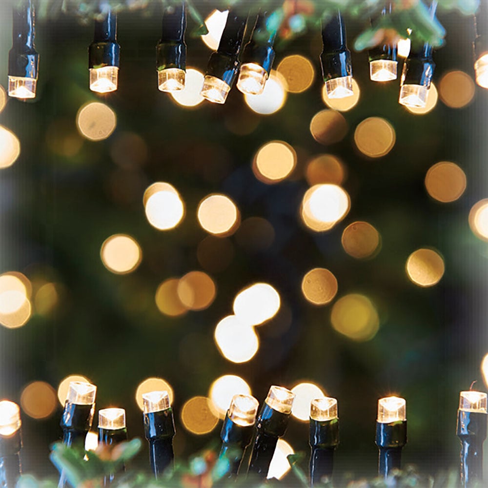 noel 2000 Compact LED Lightchain - Warm White Image 1