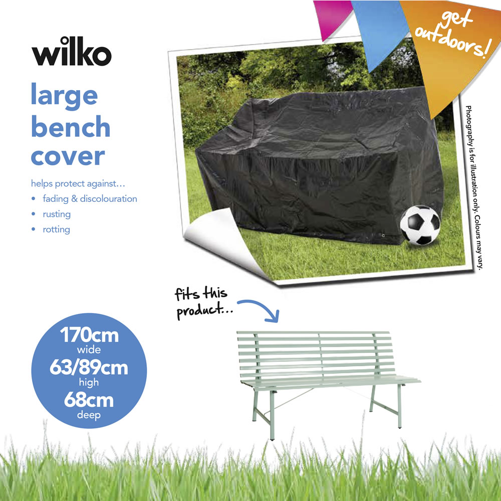 Wilko Bench Cover Polyethylene Large Image 2