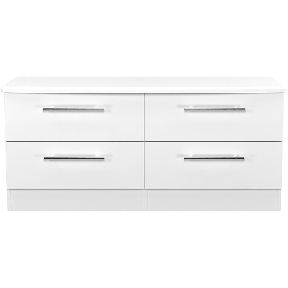 Crowndale Sherwood 4 Drawer Porcelain Matt Chest of Drawers Image 2