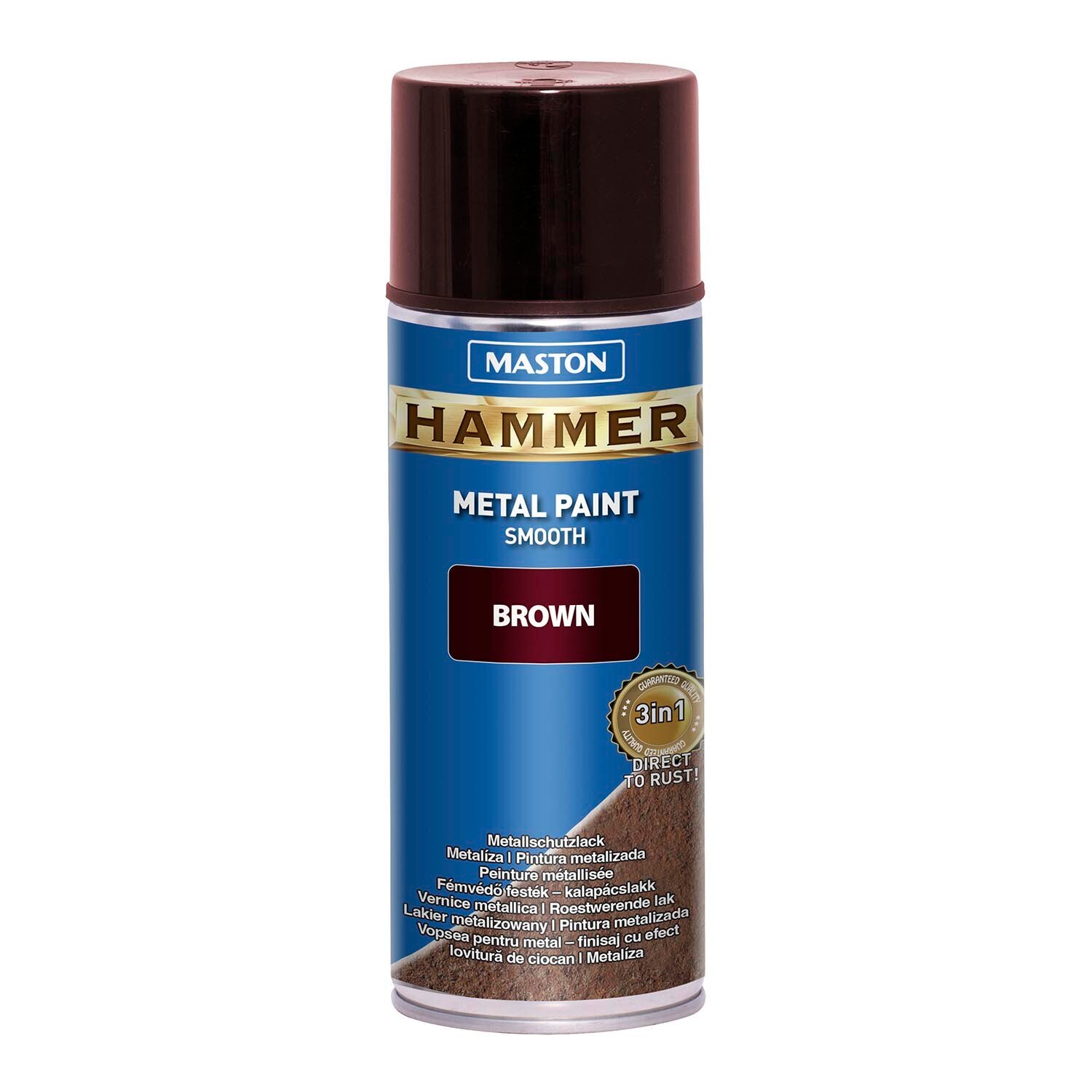 Maston Hammer Smooth Metal Spray Paint Brown Image
