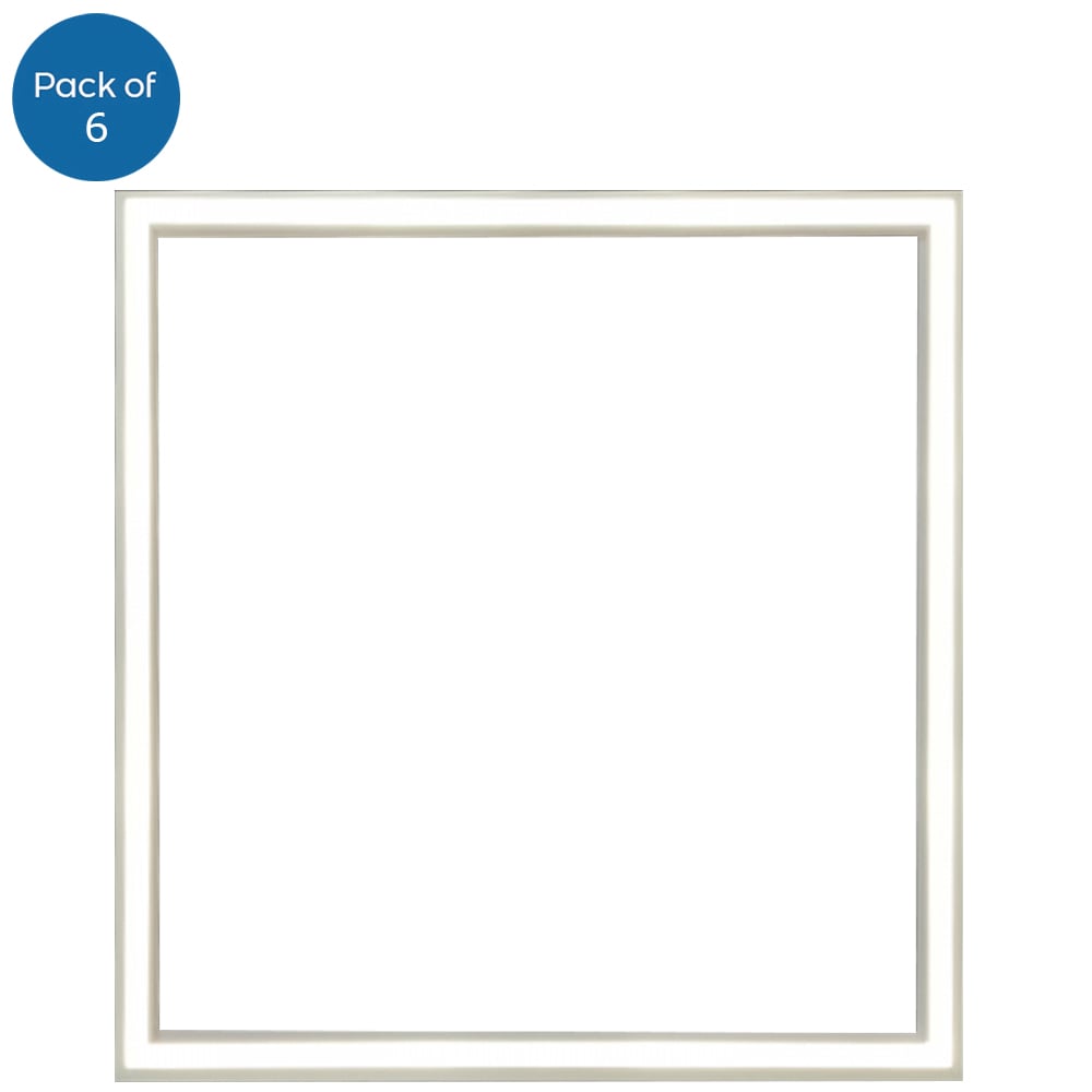 ENER-J 40W 4000K LED Borderline Panel 60 x 60cm 6 Pack Image 1