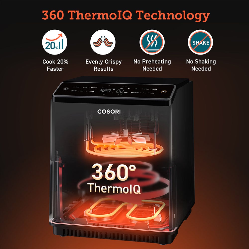 Cosori Dual Blaze 6.4L Air Fryer Image 5