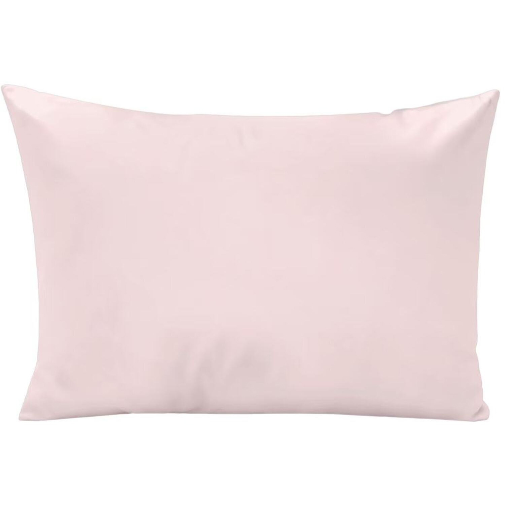 Easy Care Plain Sheeting Set Blush Single Image 3