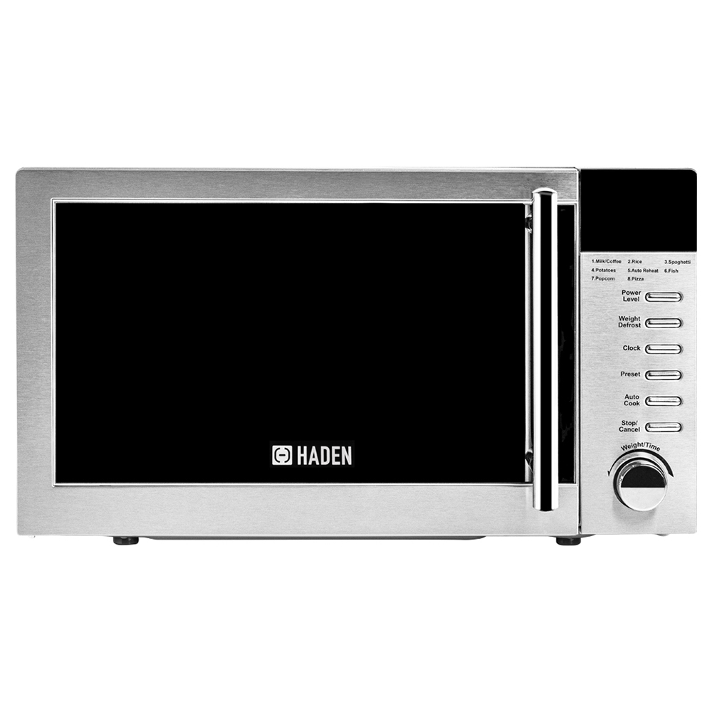Haden 195579 Stainless Steel 20L Manual Microwave 800W Image 1