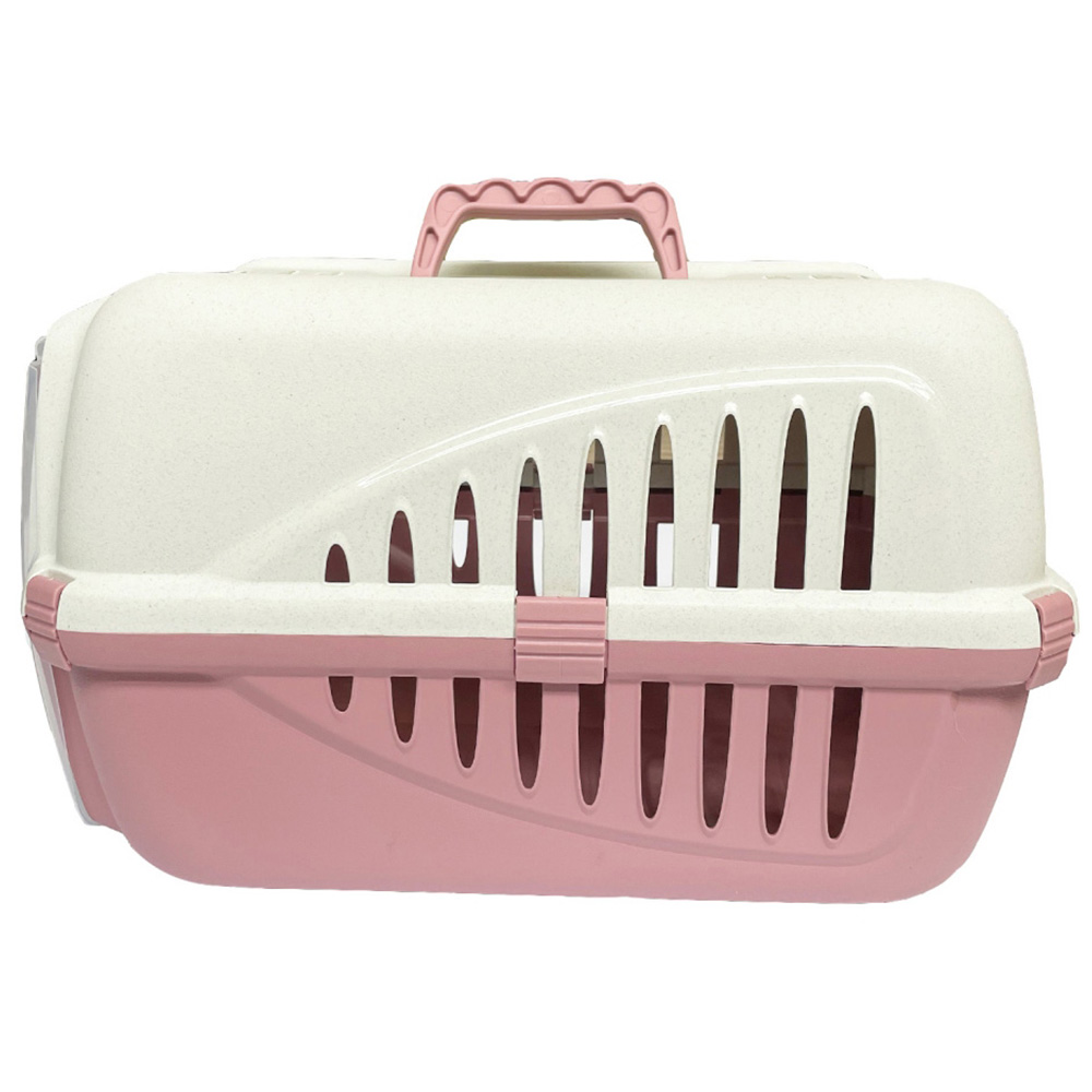 Happy Pet Blush Pink Panzer Pet Carrier 50 x 33 x 31cm Image 5