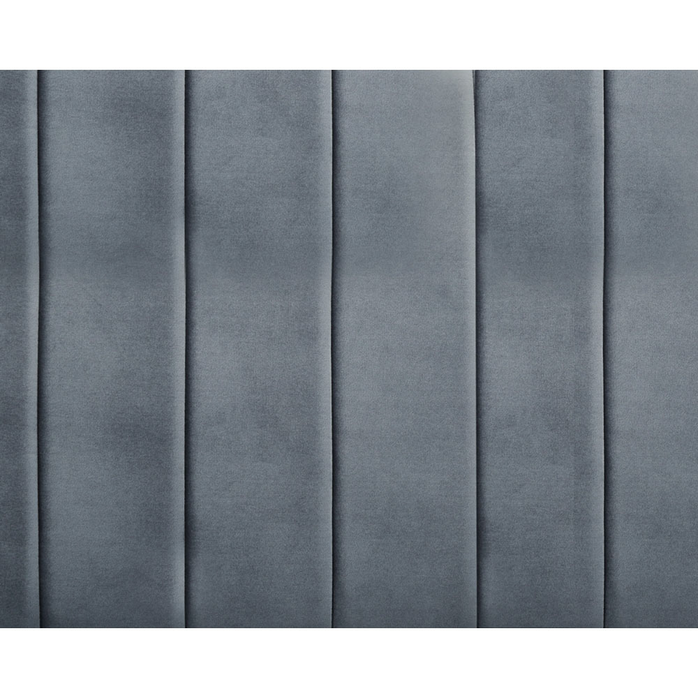 Home Detail Devon Double Sleeper Grey Velvet Pull Out Sofa Bed | Wilko