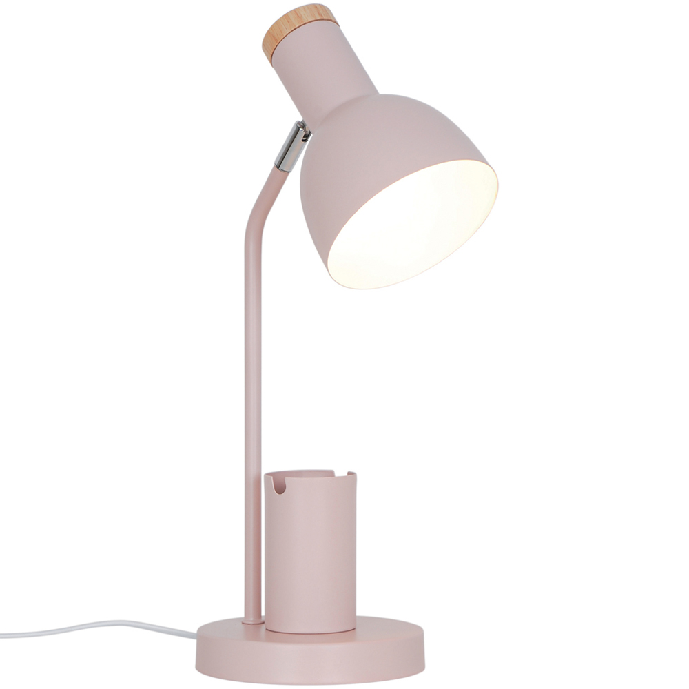 Nordlux Devone E27 Dusty Rose Table Lamp Image 1