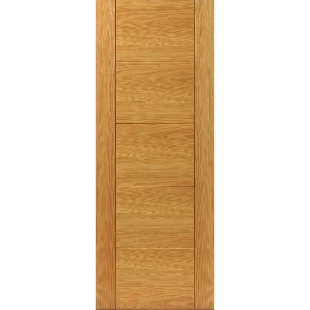 JB Kind Tigris Oak Veneered Internal Door 1981 x 610mm Image 1
