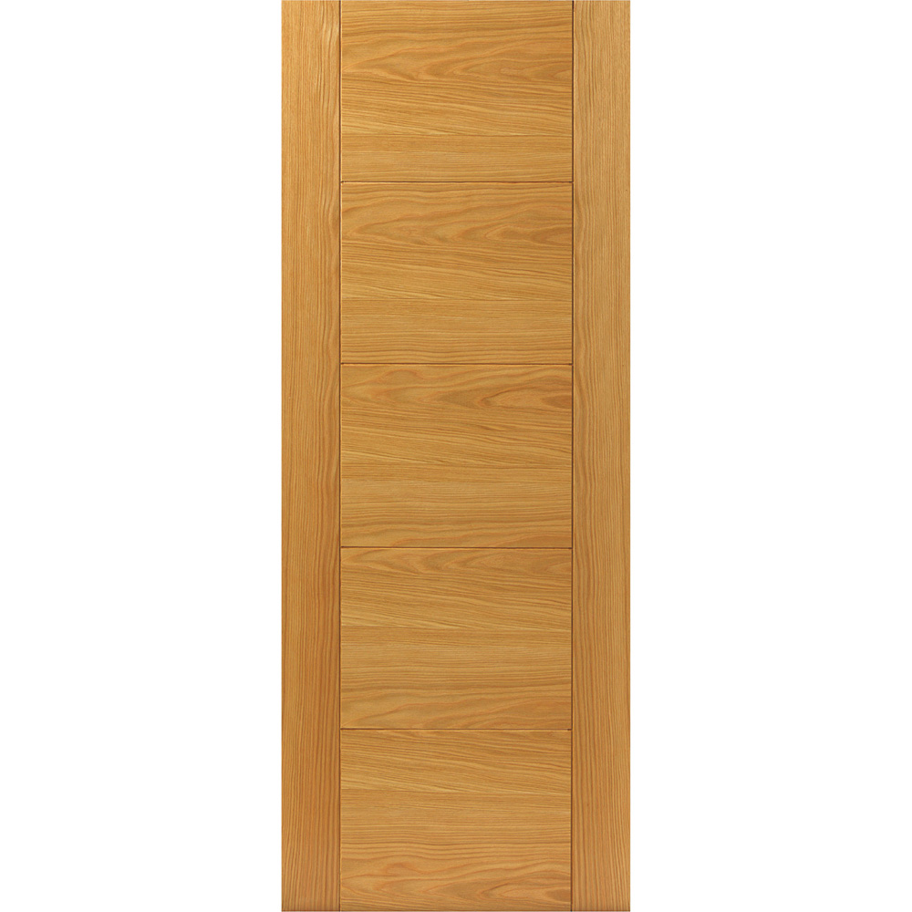 JB Kind Tigris Oak Veneered Internal Door 1981 x 838mm Image 1