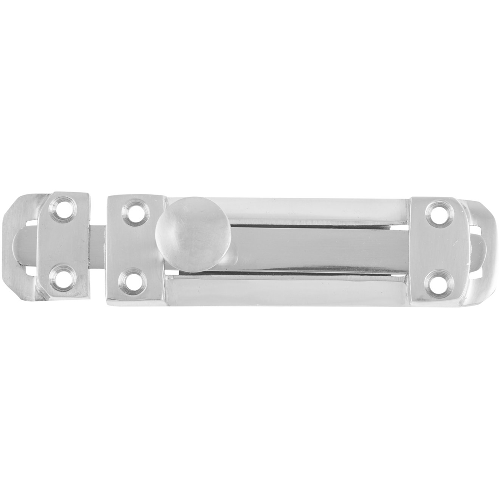 Hiatt 102mm Chrome Tower Bolt Image 1