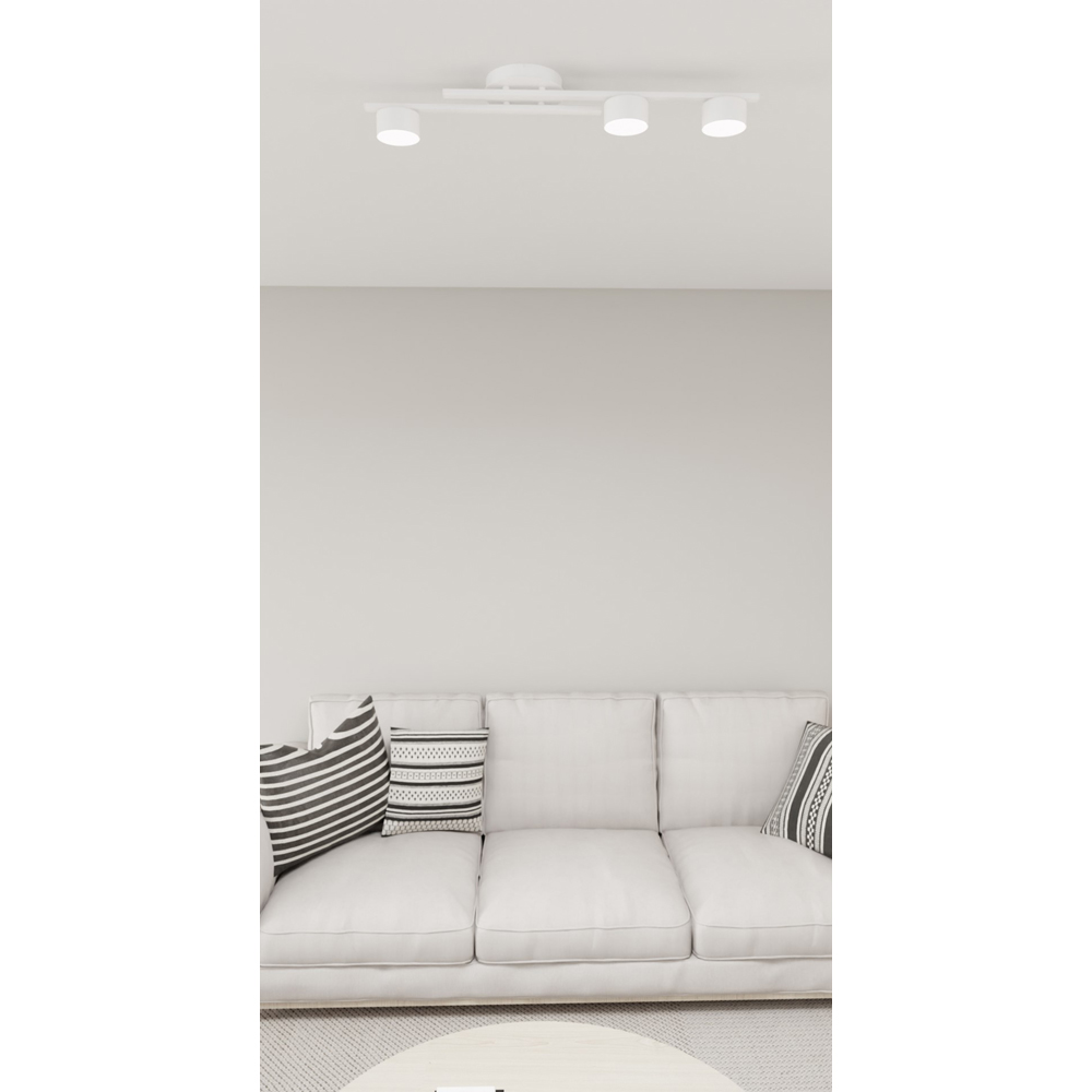 Emibig Fragment 3 Light White GX53 Ceiling Light Image 3