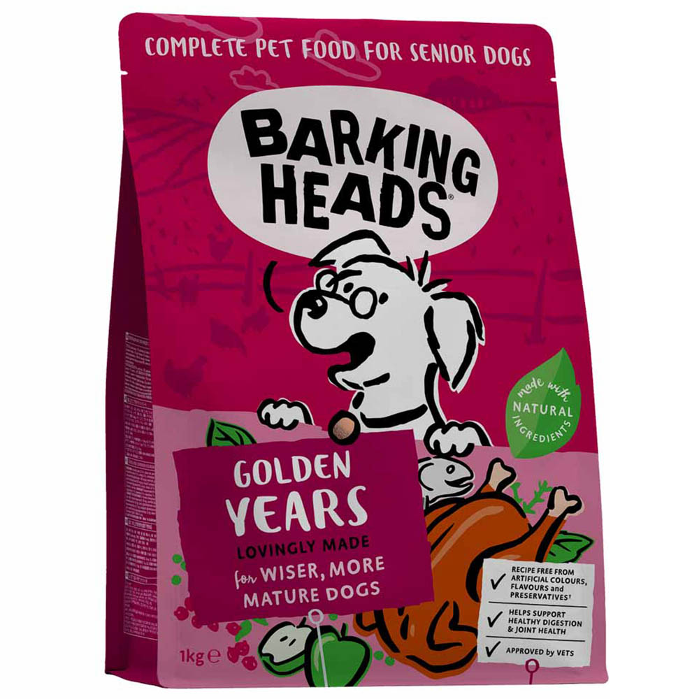 Barking Heads Golden Years 1kg Image 1
