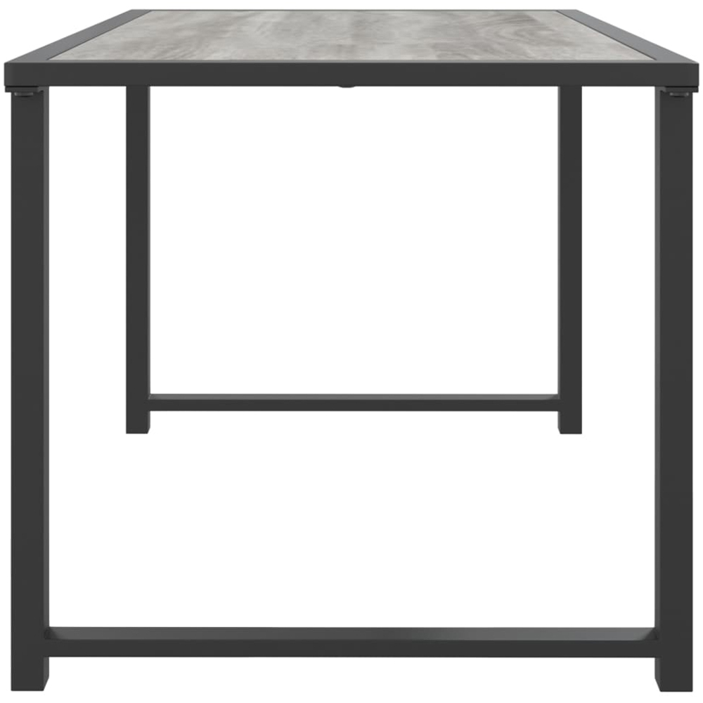 vidaXL Anthracite Powder Coated Steel Garden Table Image 4