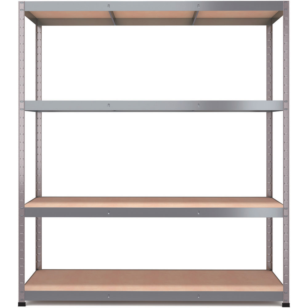 RB Boss Freestanding 4 Tier Boltless Shelf Unit 300kg/level Image 2