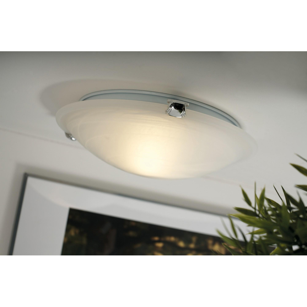 Nordlux Petri E27 White Ceiling Light Image 2