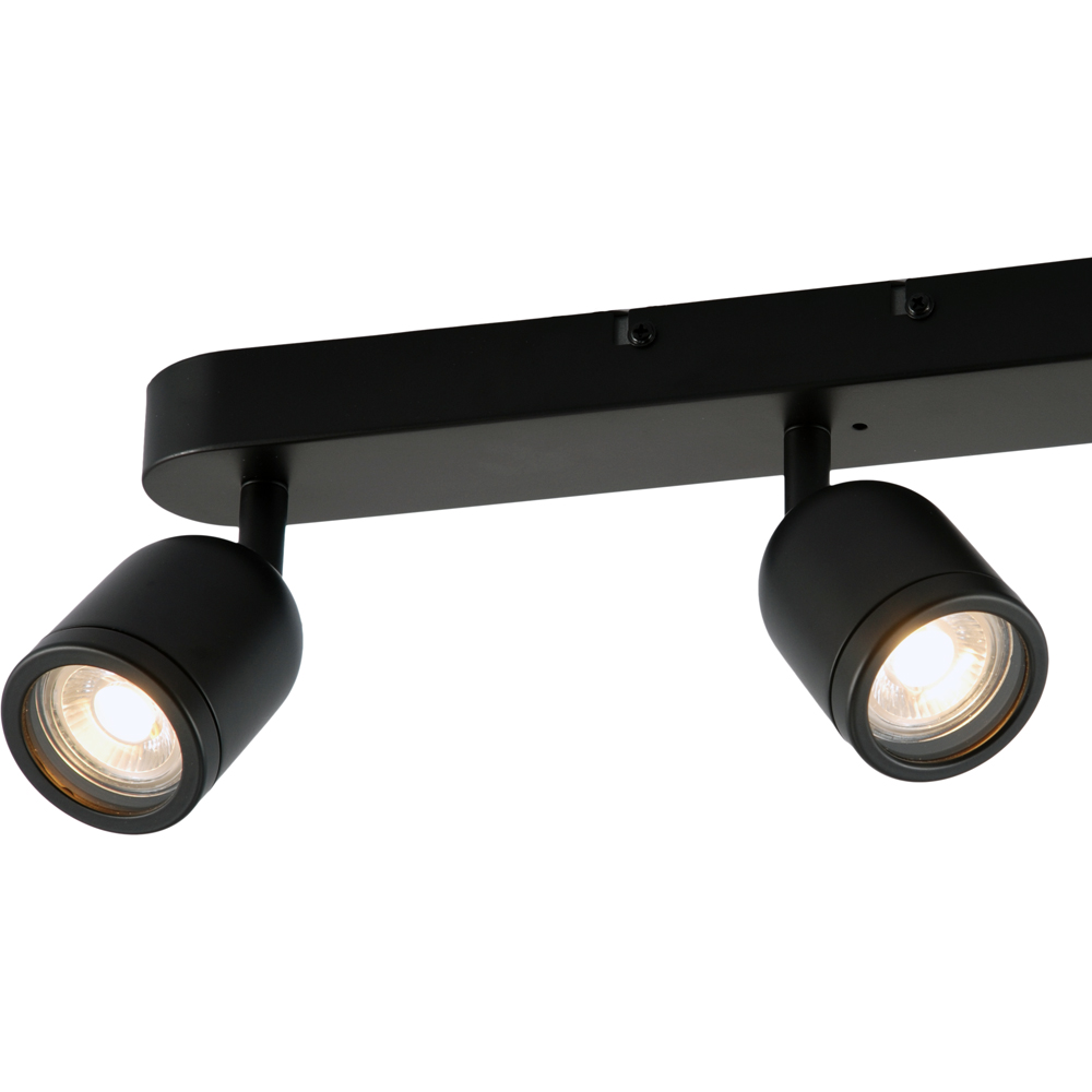 Milagro Porter Black 3 LED Ceiling Light Image 3