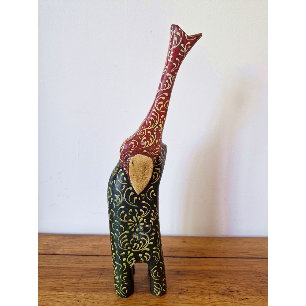 Inspirational Gifting Mango Wood Baby Elephant Sculpture 31cm Image 3