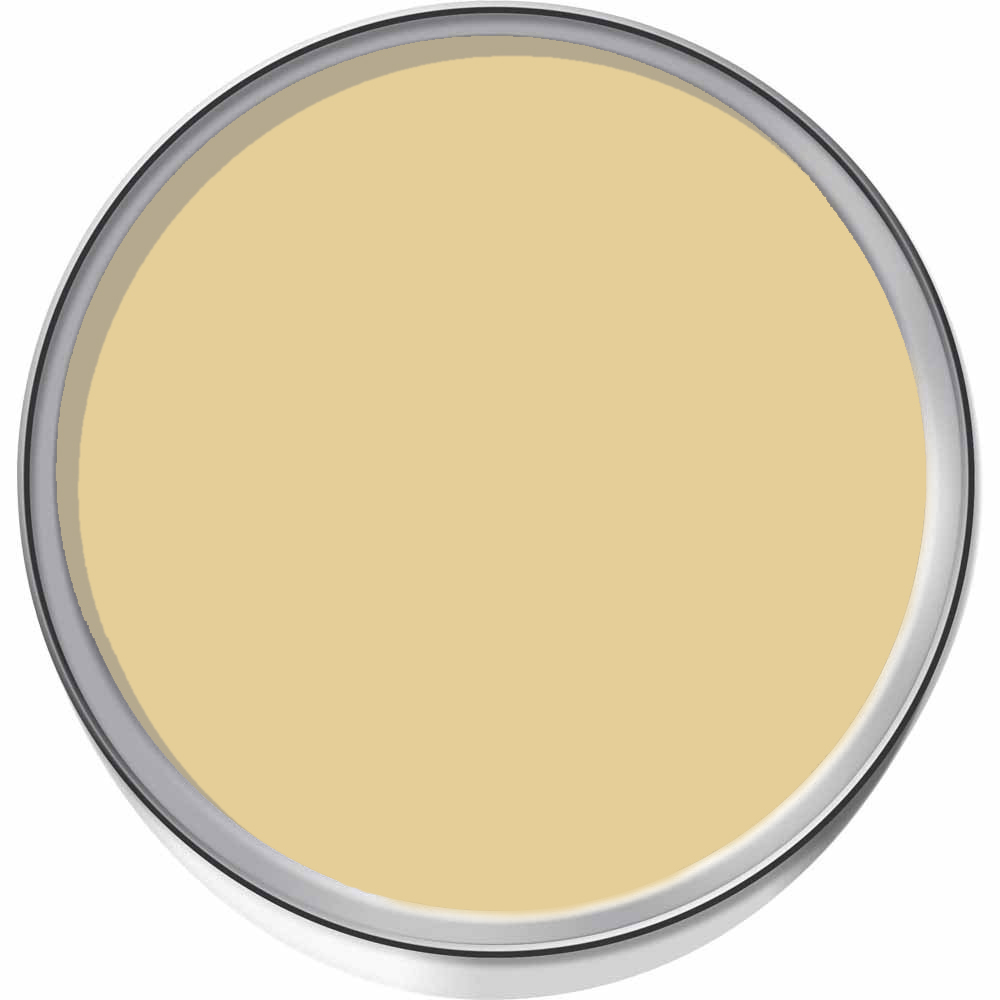 Craig & Rose 1829 Vintage Walls Wood and Metal Moorish Yellow Eggshell Paint 2.5L Image 3
