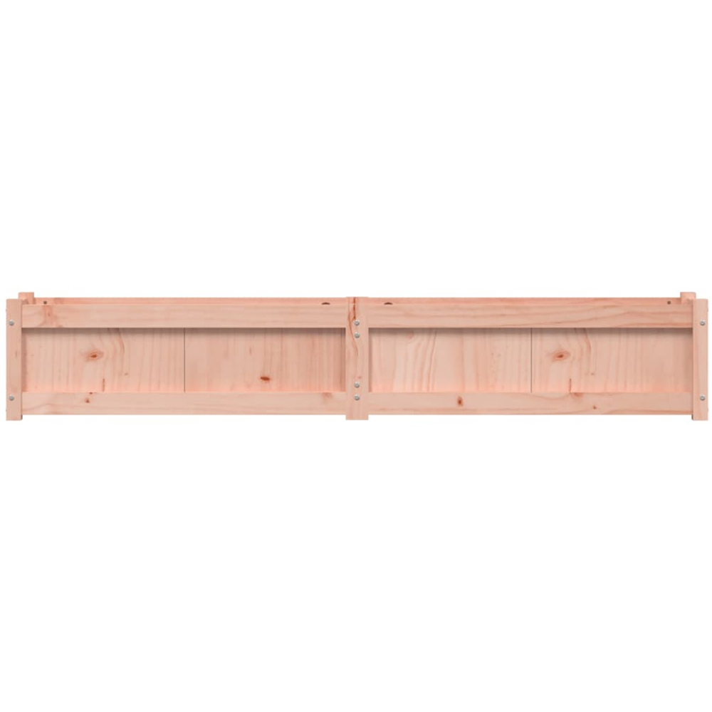 vidaXL Natural Solid Douglas Fir Wood Garden Planter 180 x 31 x 31cm Image 4
