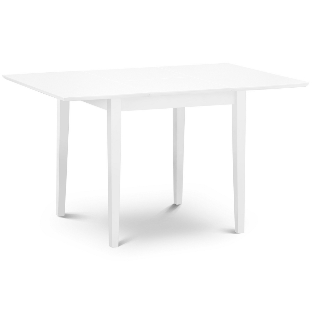 Julian Bowen Rufford 4 Seater Dining Set White Image 5