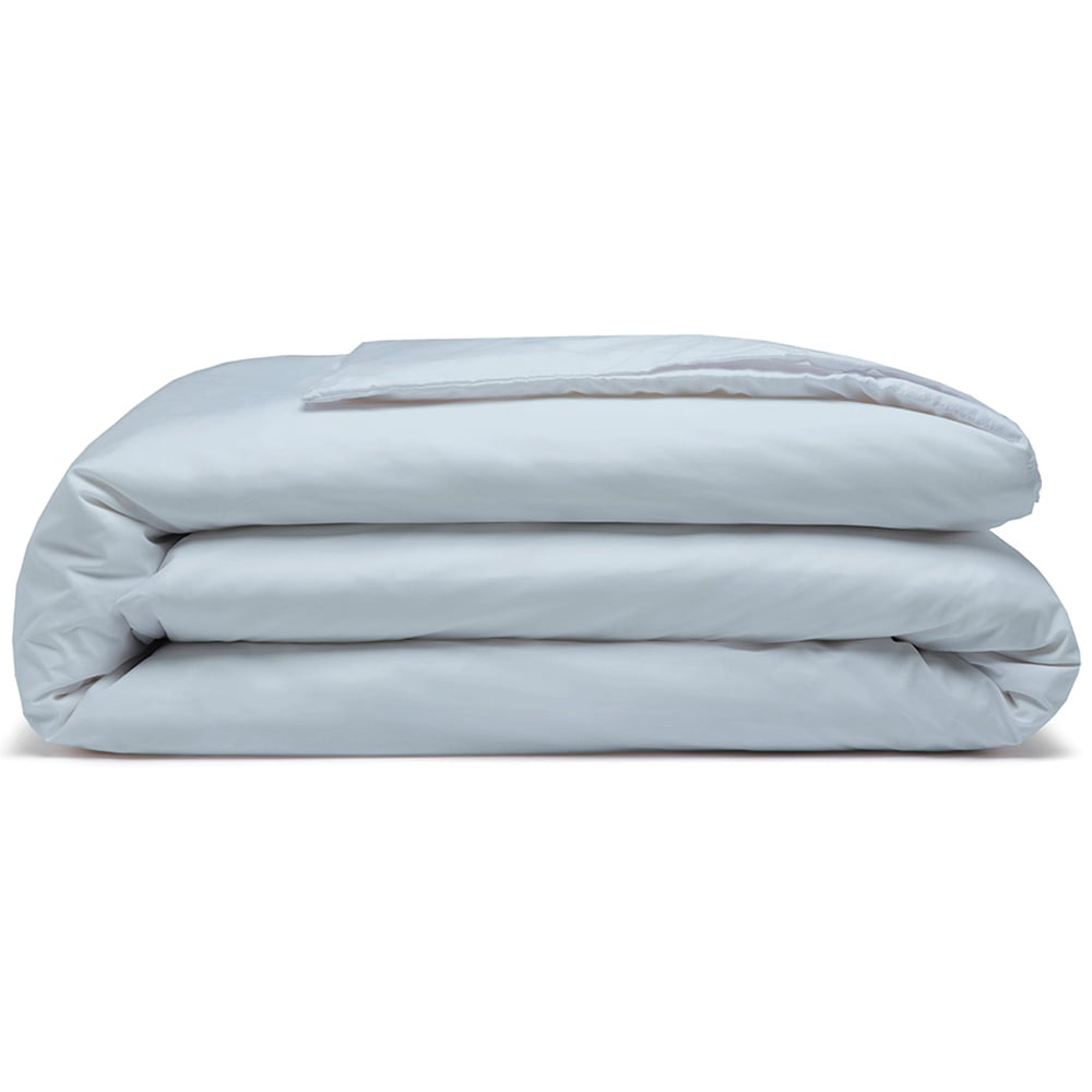 Serene King Size Duck Egg Duvet Cover Image 1