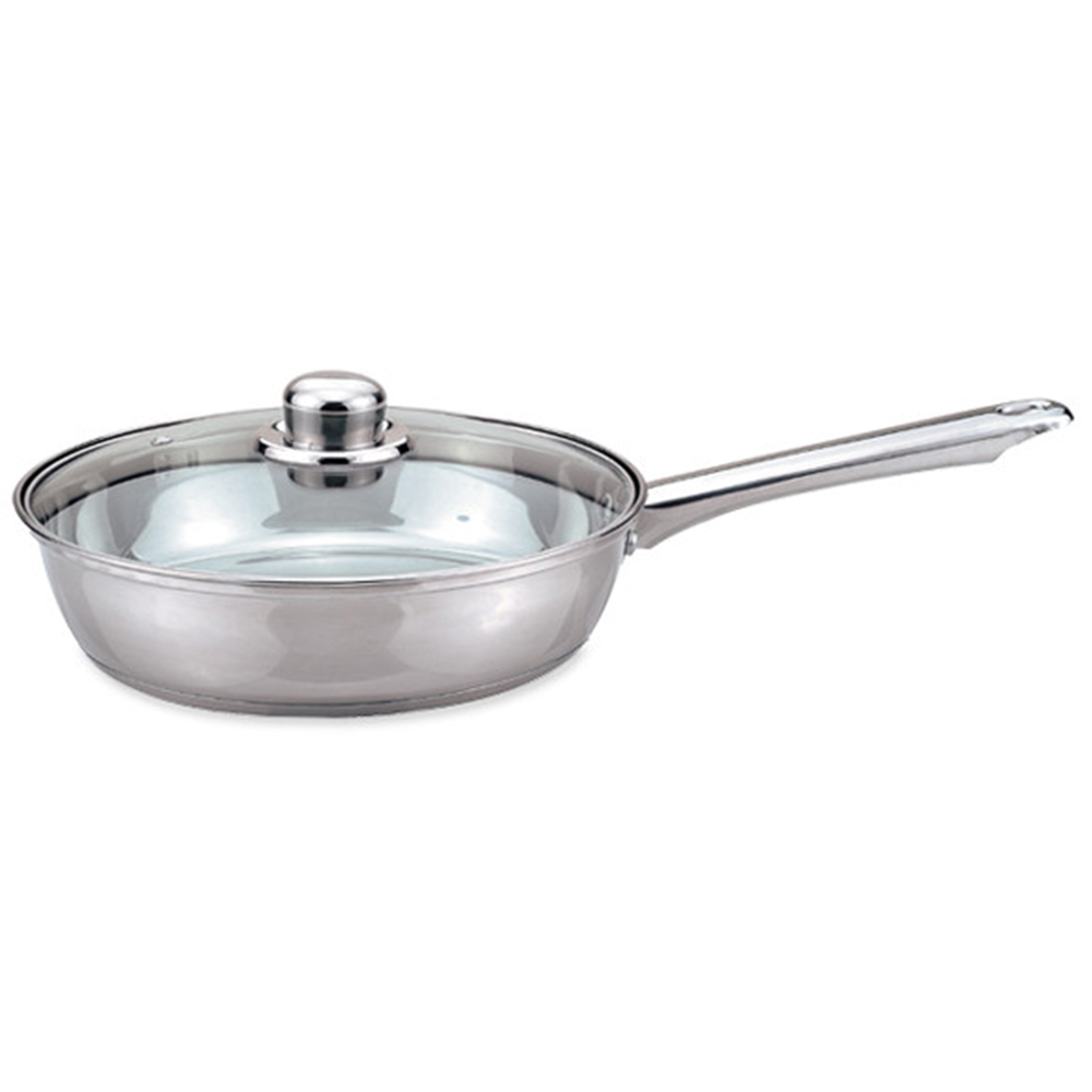 Sabichi 20cm Essential Stainless Steel Frying Pan Image 1