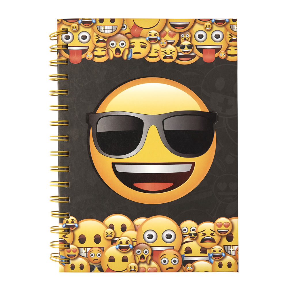 Emoji Premium A5 Notebook Wilko