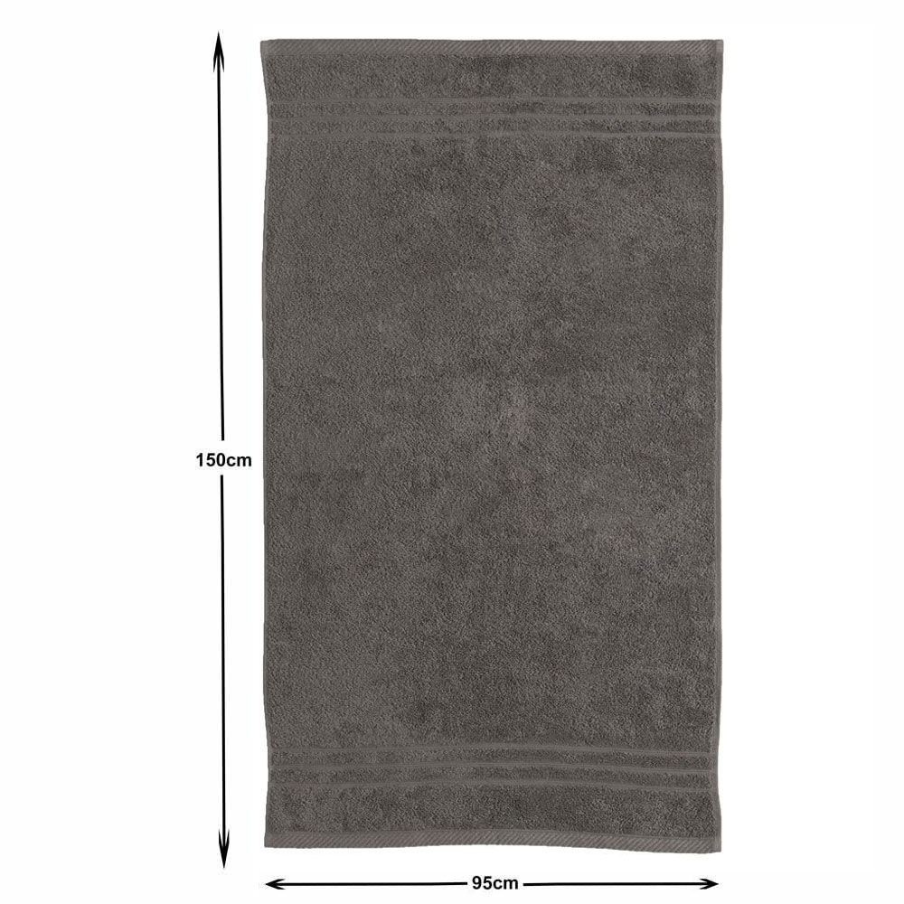 Wilko Charcoal Towel Bundle Image 3
