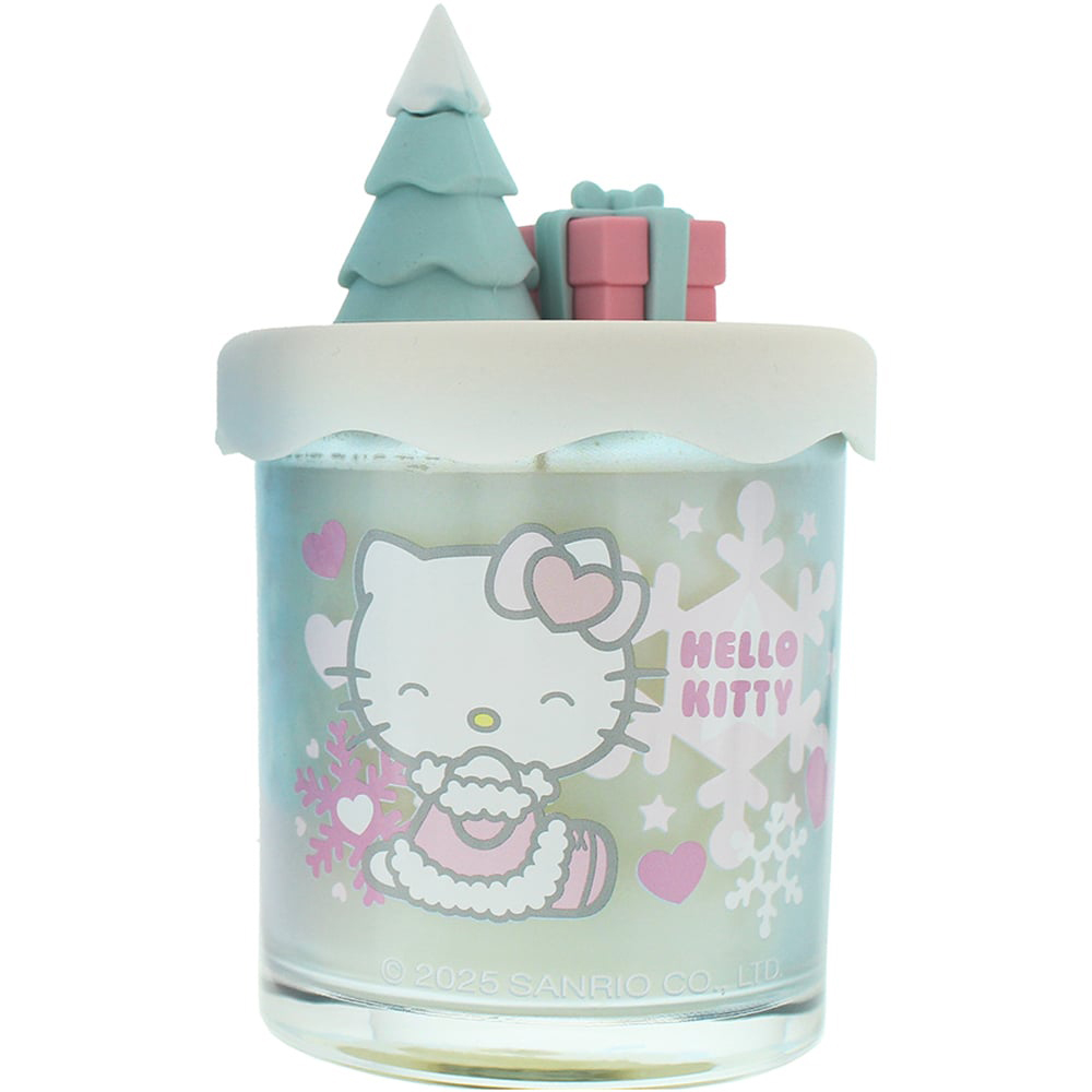Hello Kitty Seasons Winter Frosted Berries Candle 2ith 3D Silicone Lid 213g Image 1