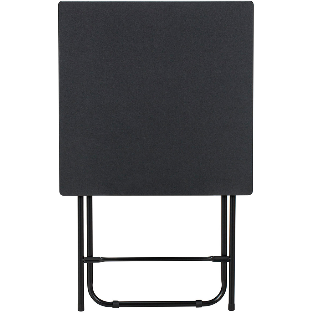 Folding Black Table Image 3
