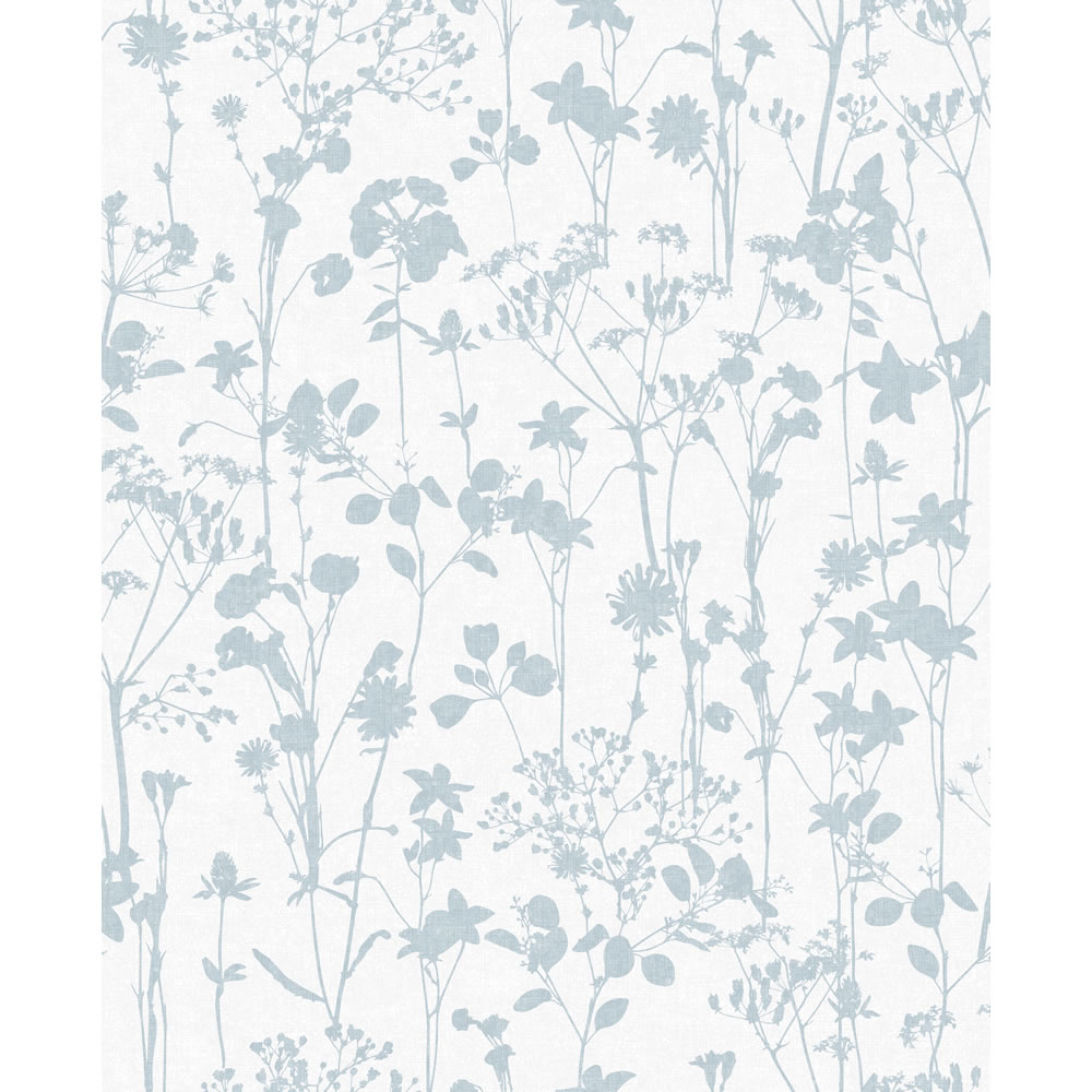 Wilko Wallpaper Country Sprigs Duck Egg Image 1