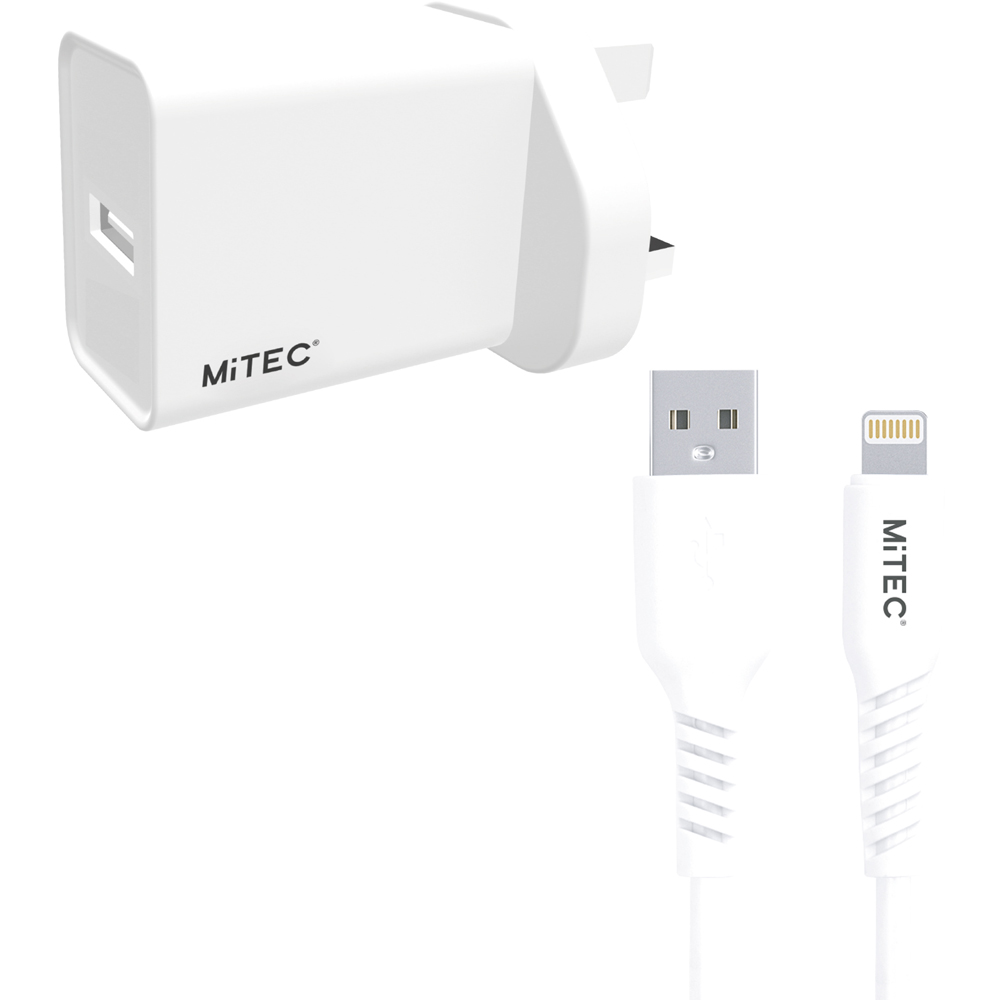 MiTEC MiPOWER White Lightning Mains Wall Charger Image 3