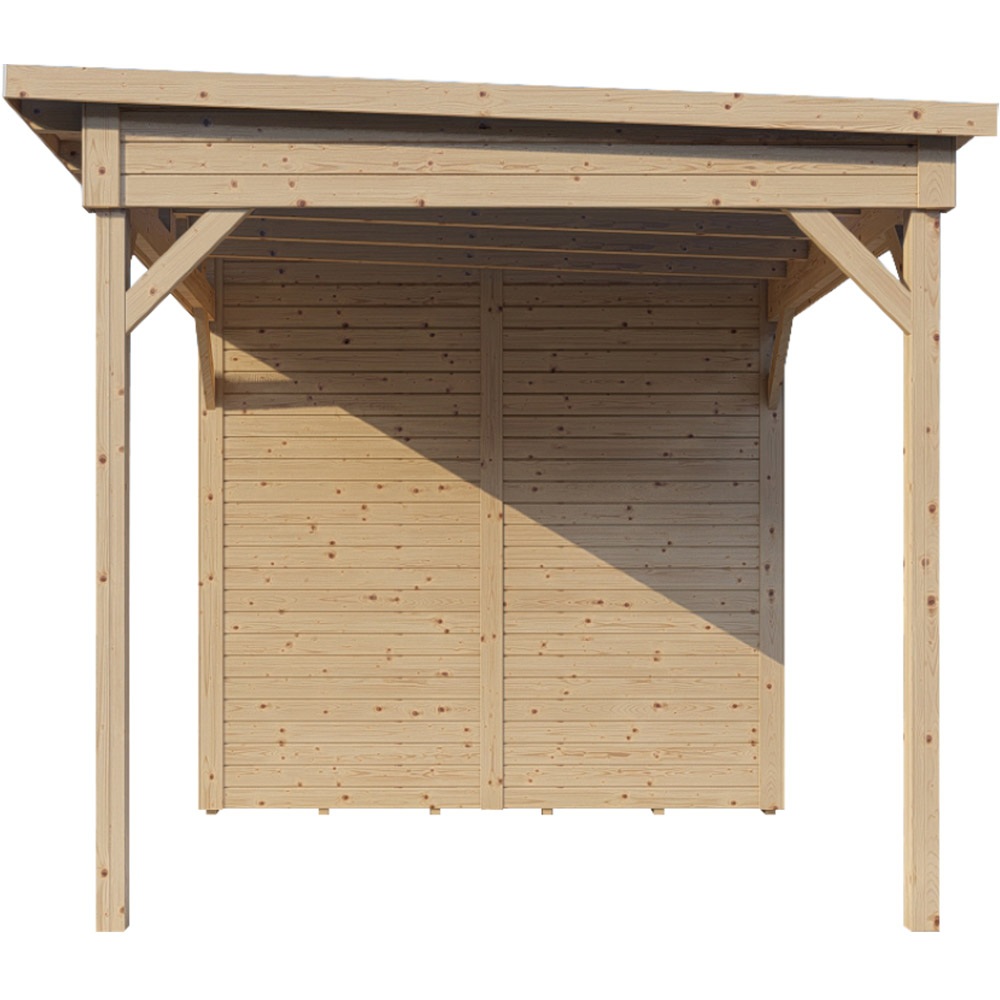 Rowlinson 16 x 9ft Natural Pentus 2 Summerhouse with Extension Image 9