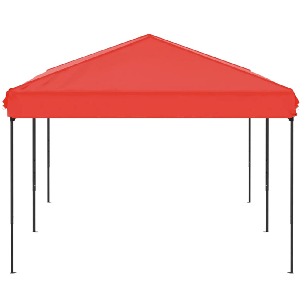 vidaXL 3 x 6m Red Foldable Party Tent Image 4
