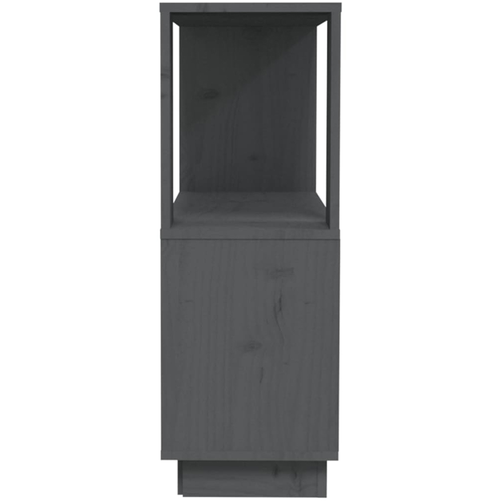 vidaXL 3 Shelf Honey Brown Bookcase Image 5