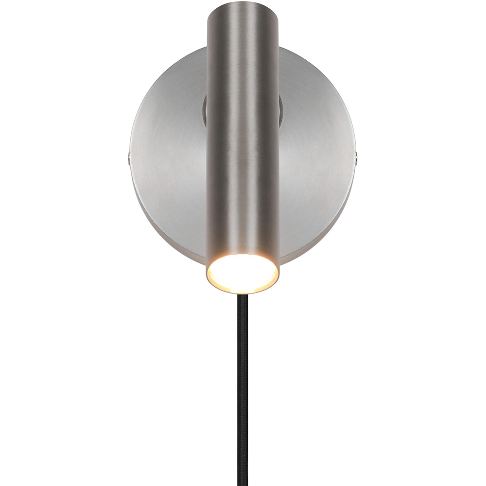 Nordlux Makoto Satin Chrome Wall Light Image 3