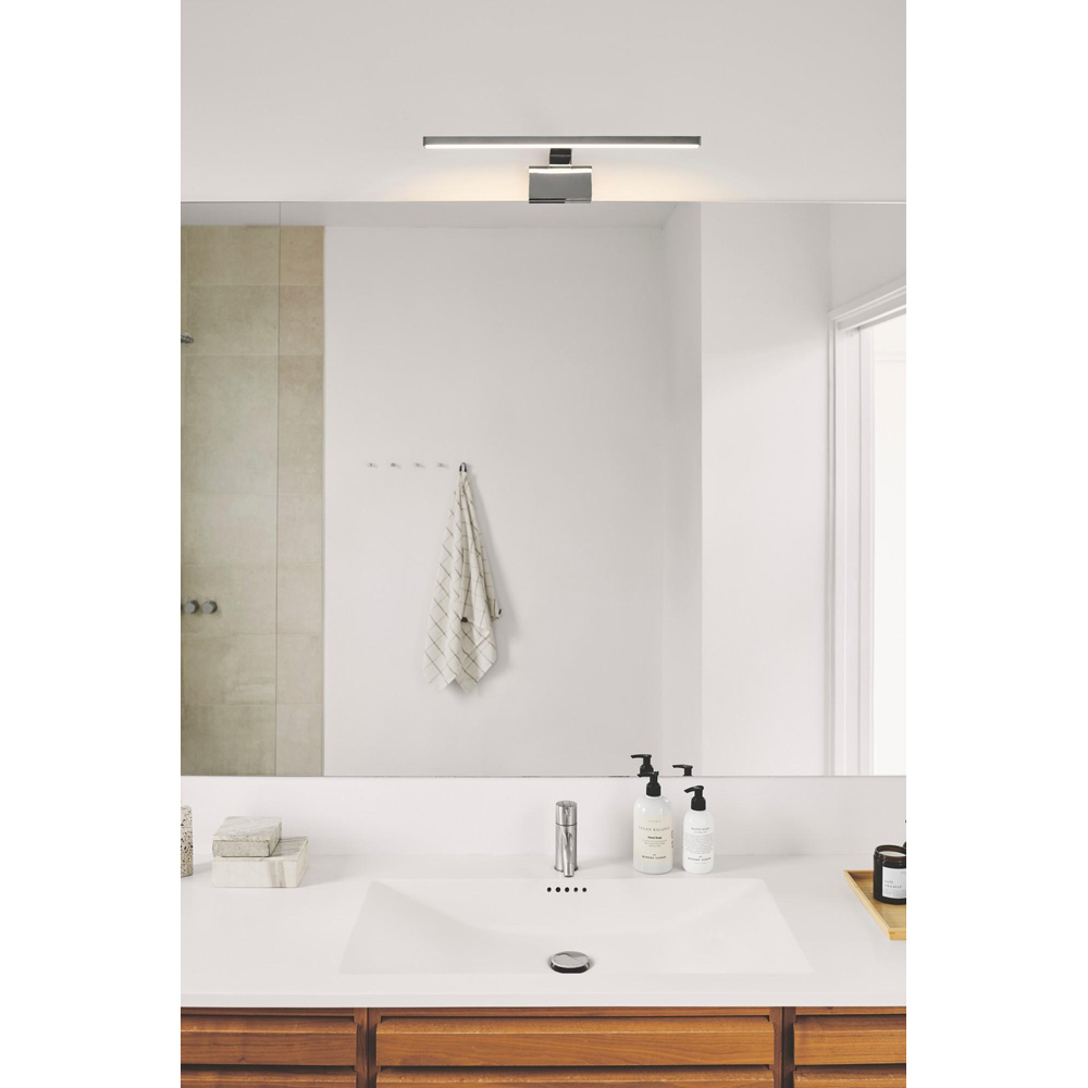 Nordlux Marlee 50 800 Lumens 3000K Chrome LED Wall Light Image 2