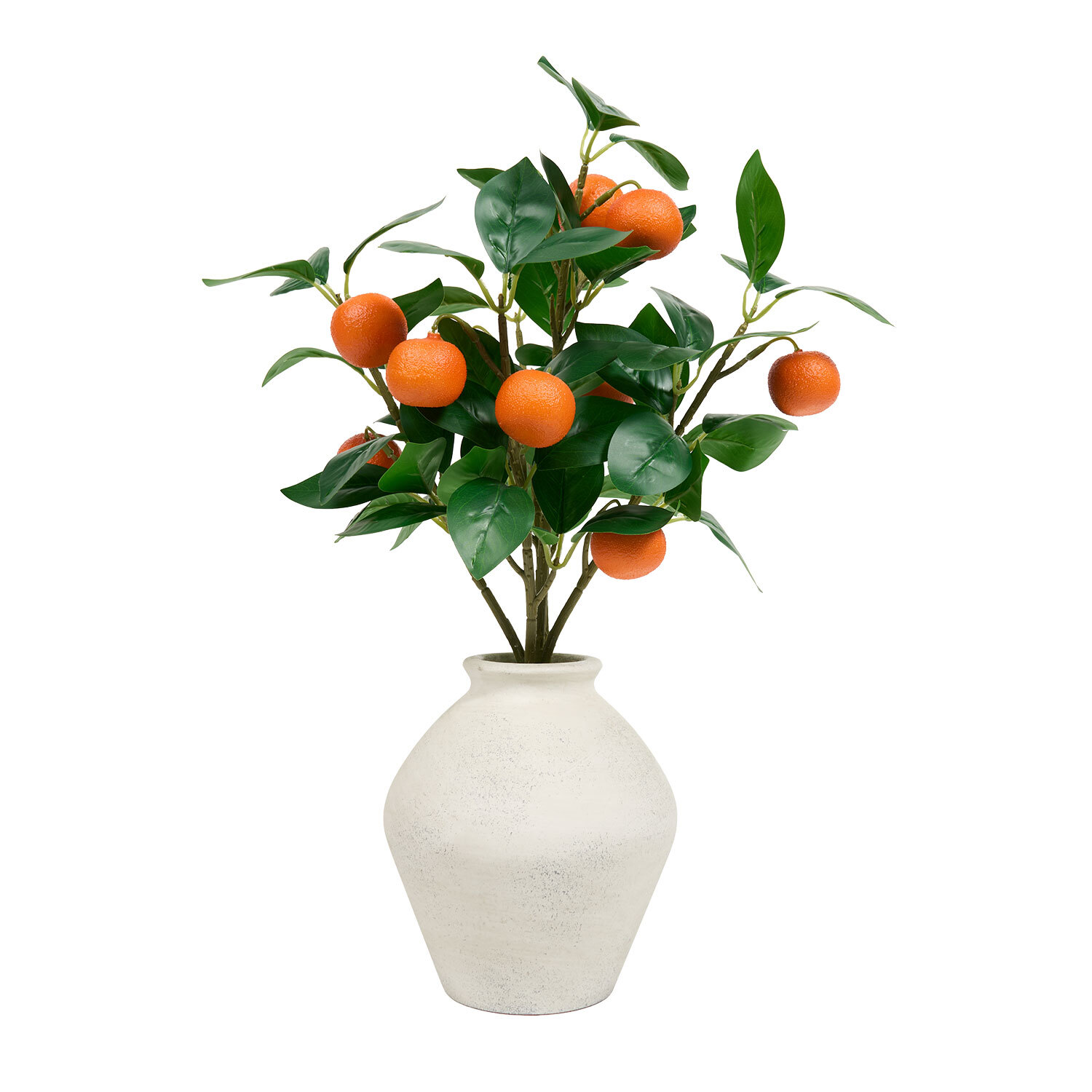 Potted Faux Citrus Tree Image 2