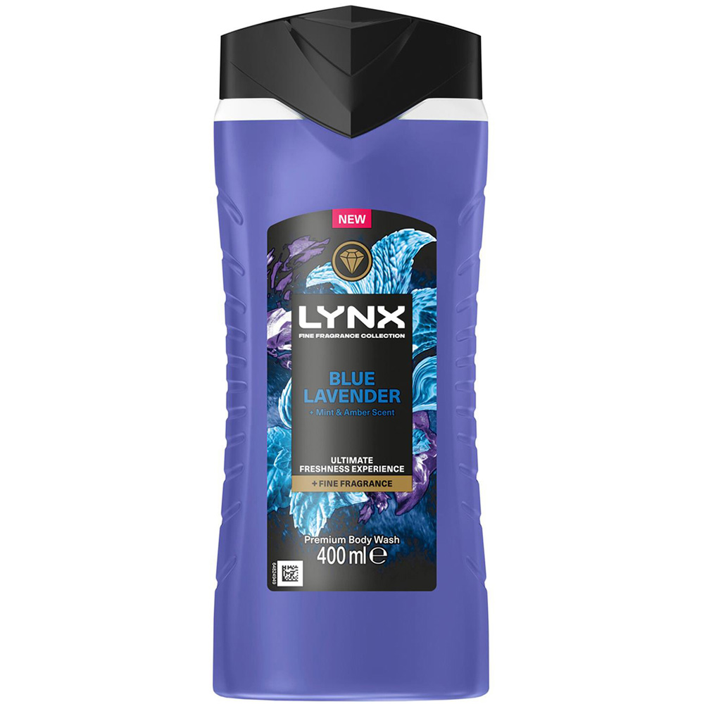 Lynx Fine Fragrance Blue Lavender Men's Body Spray Body Wash and Stick Bundle Image 2