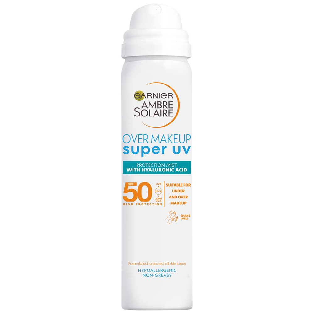 Garnier Ambre Solaire Over Make Up Super UV Protective Mist SPF50 Image 1