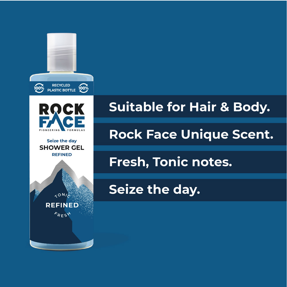 Rock Face Shower Gel 410ml Image 2