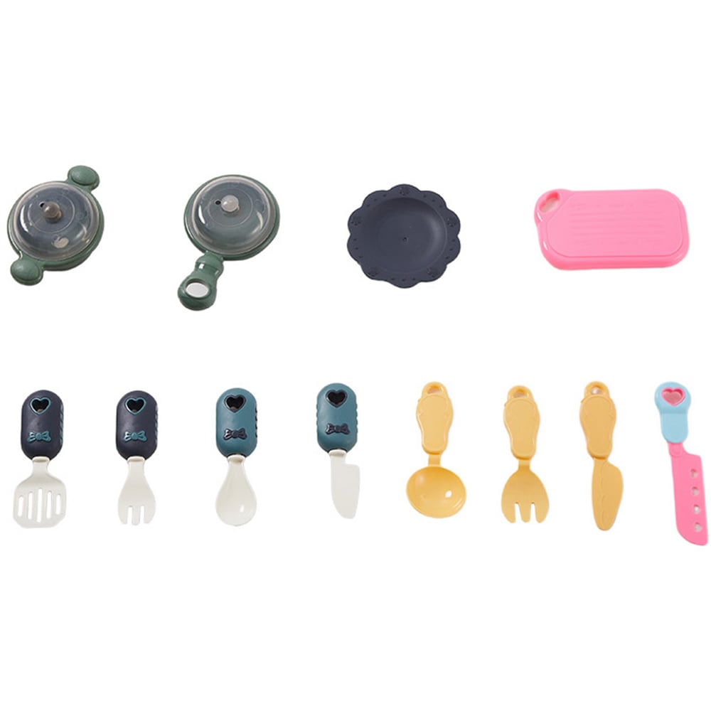 Tommy Toys 43 Piece Kids Red Interactive Kitchen Play Set Image 5