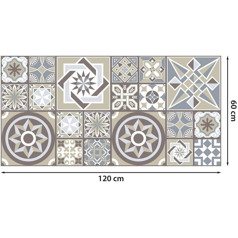 Walplus Limestone Home Floor Tile Stickers Image 8