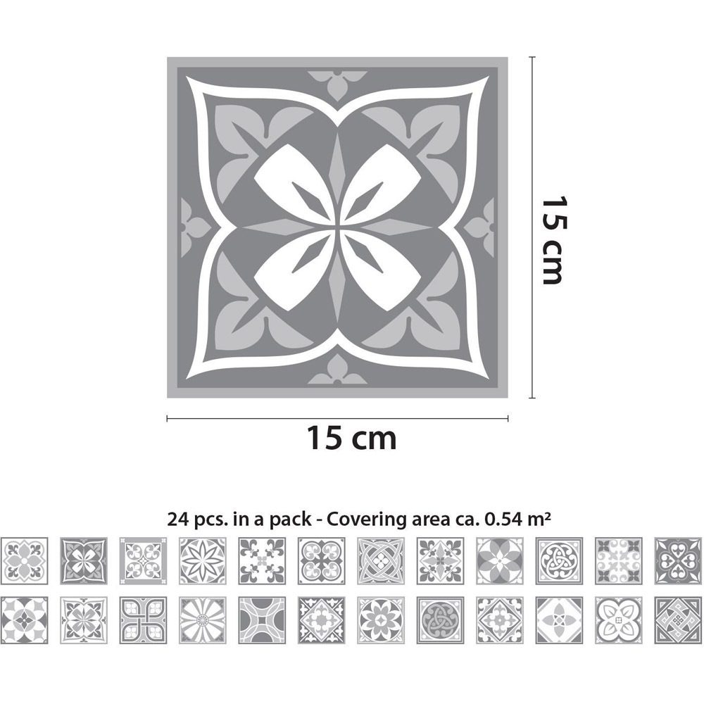 Walplus Purbeck Stone Tile Sticker 24 Pack Image 5