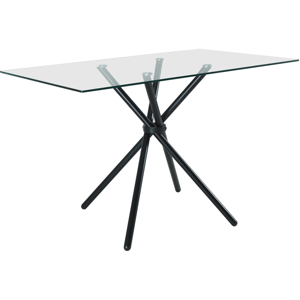 Indoor Living Miami Amelia 4 Seater Dining Set Grey Image 3